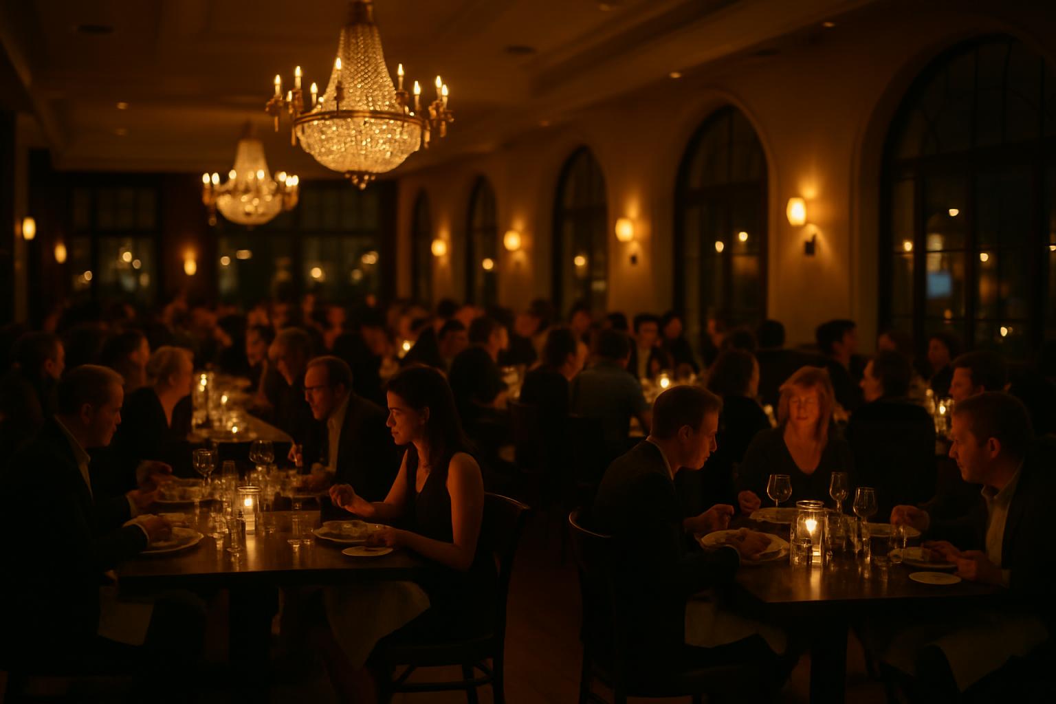 Happy Guests Dining